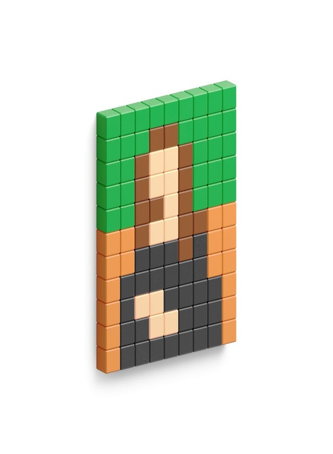 PIXIO Magnetic Blocks - Mona Lisa Leonardo Da Vinci - Pixel Art Building Toys - Open Ended Toys - Geek Gifts - STEM Set - Display Desk Toys for Office for Adults - Collectable Tiny Magnet Blocks - Image 1